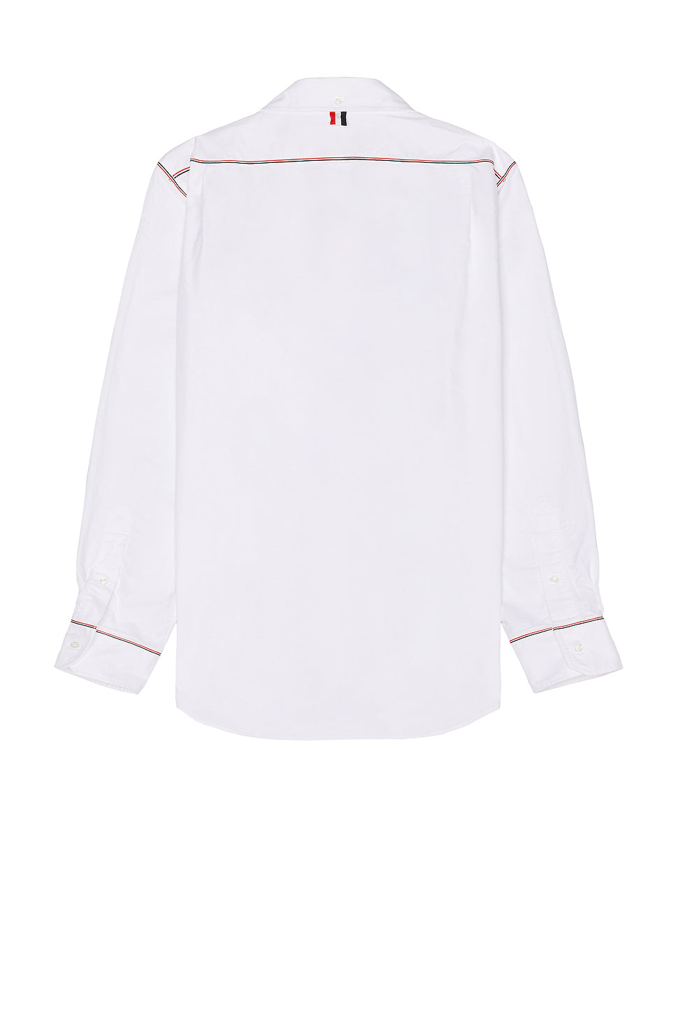 Straight Fit Button Down Long Sleeve Shirt