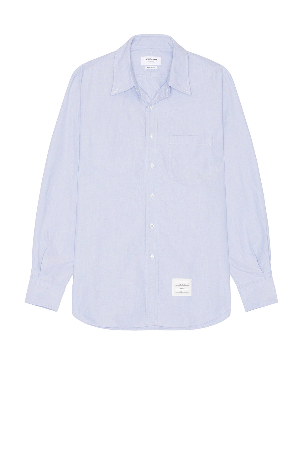 Straight Fit Long Sleeve Oxford Shirt