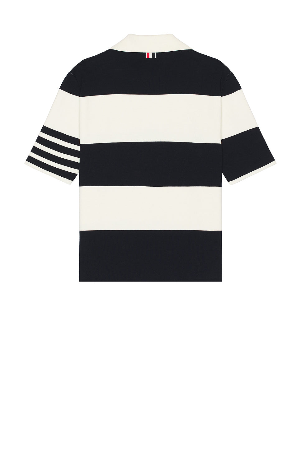 Rugby Stripe Short Sleeve Polo