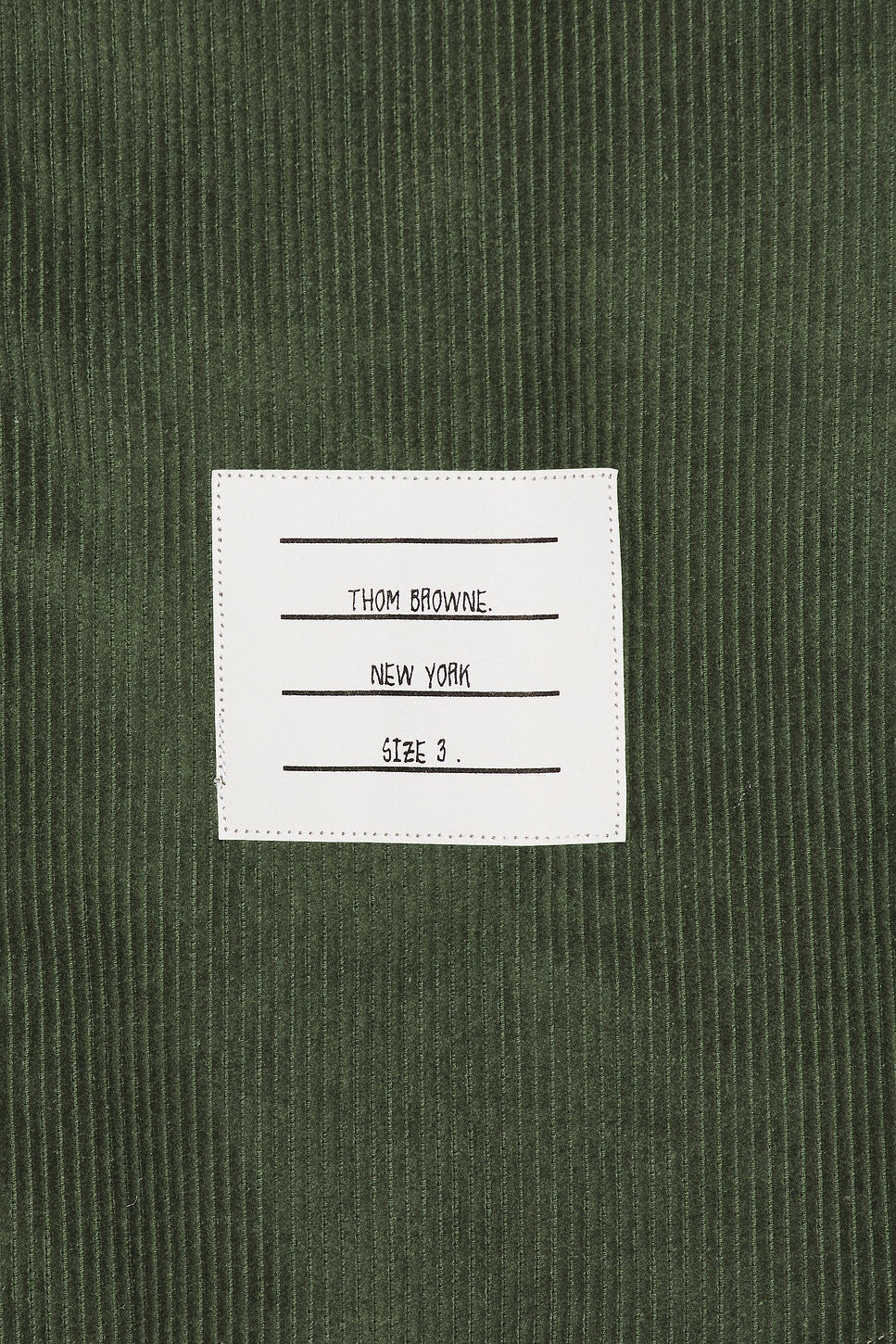 Straight Fit Long Sleeve Cord Shirt