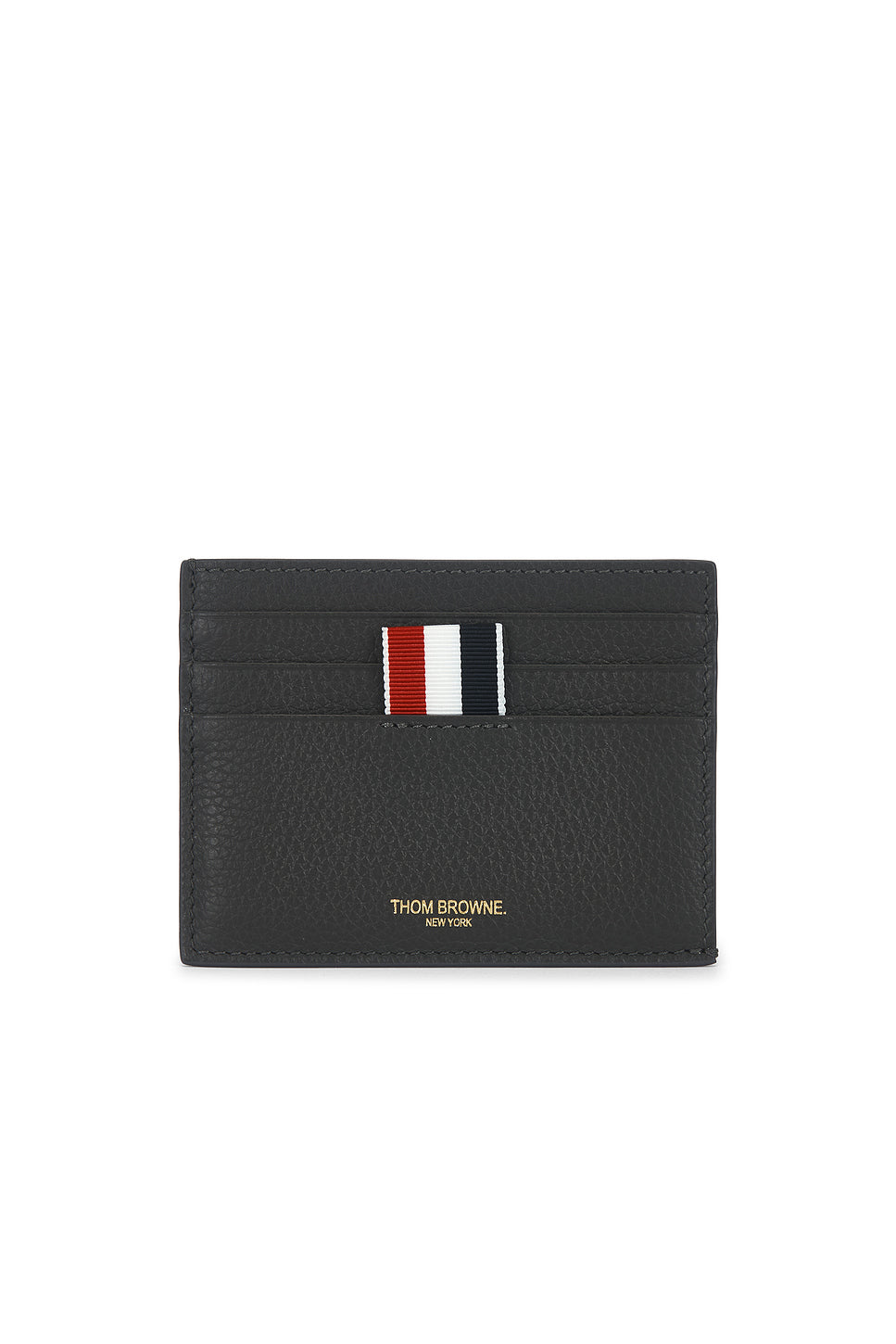 Soft Pebble Grain Leather Card Holder