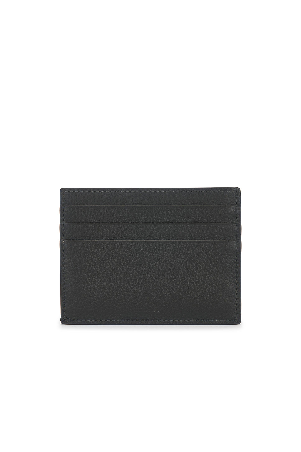 Soft Pebble Grain Leather Card Holder