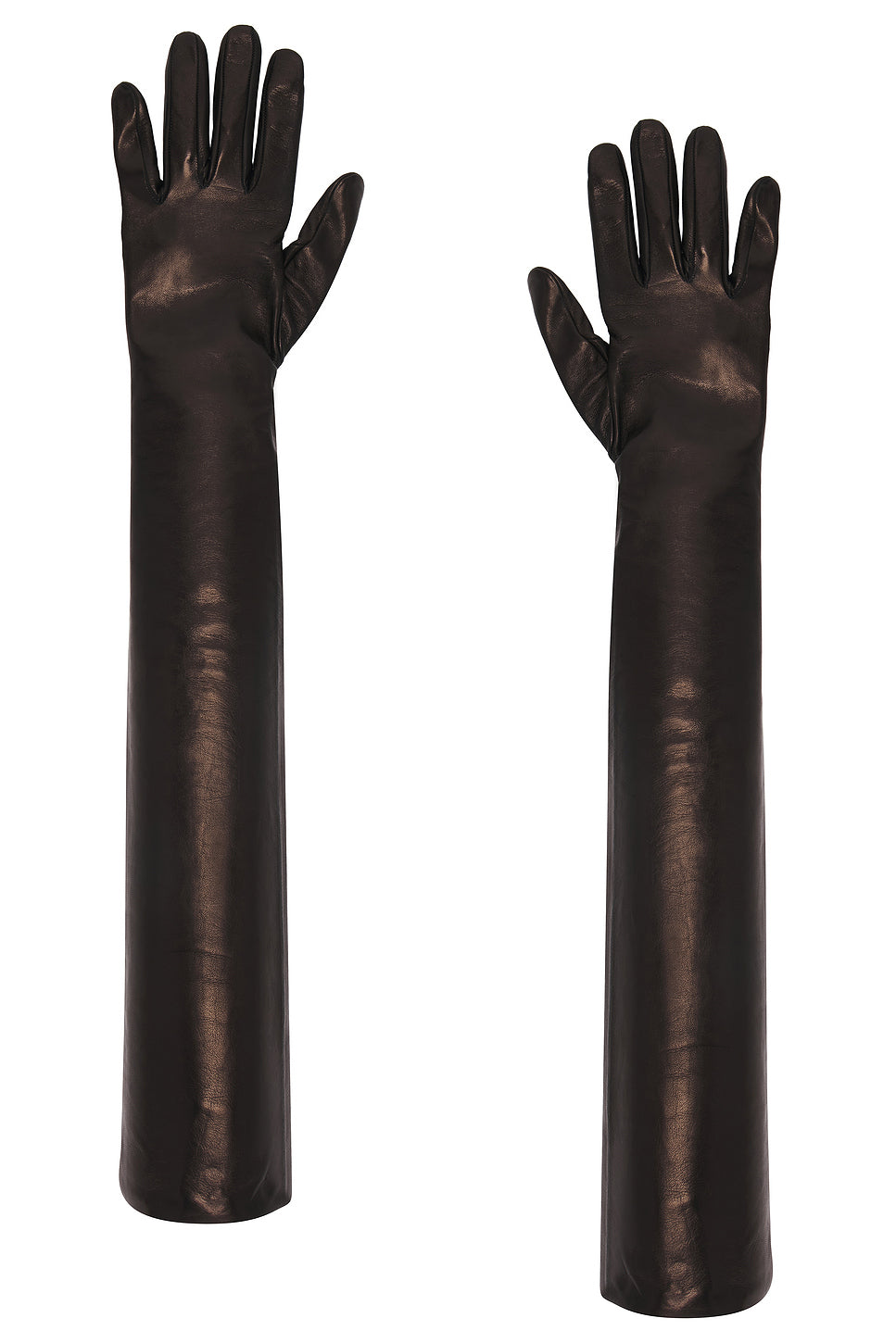 Extra Long Leather Gloves