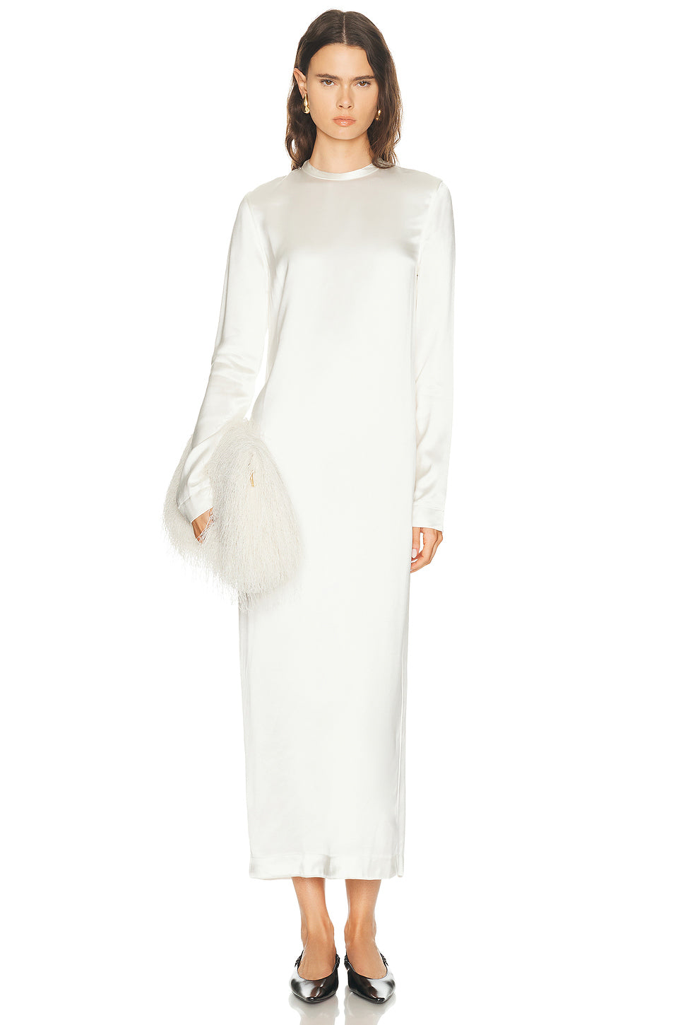 Long Satin Dress