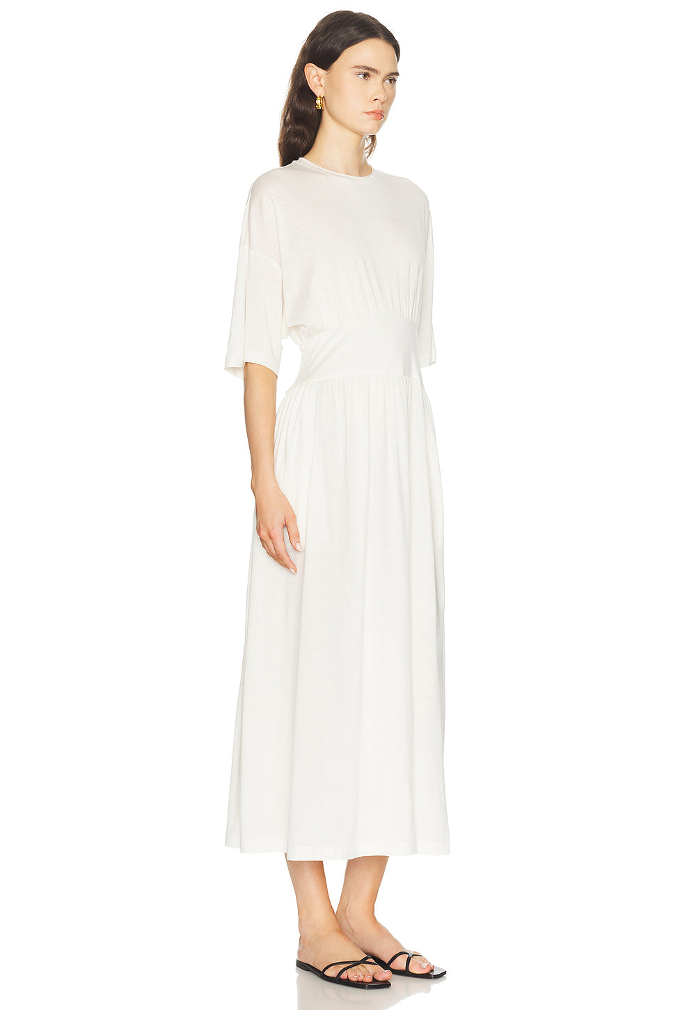 Cotton Silk Tee Dress