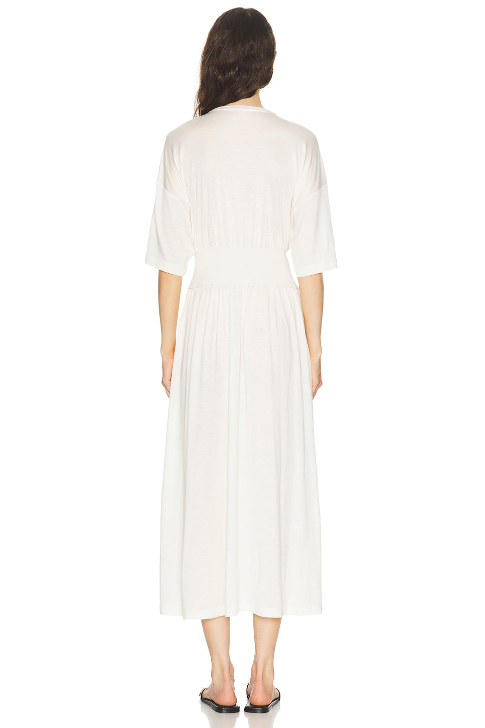 Cotton Silk Tee Dress