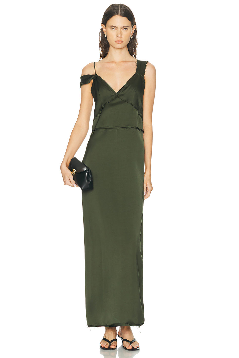 V Neck Slip Dress