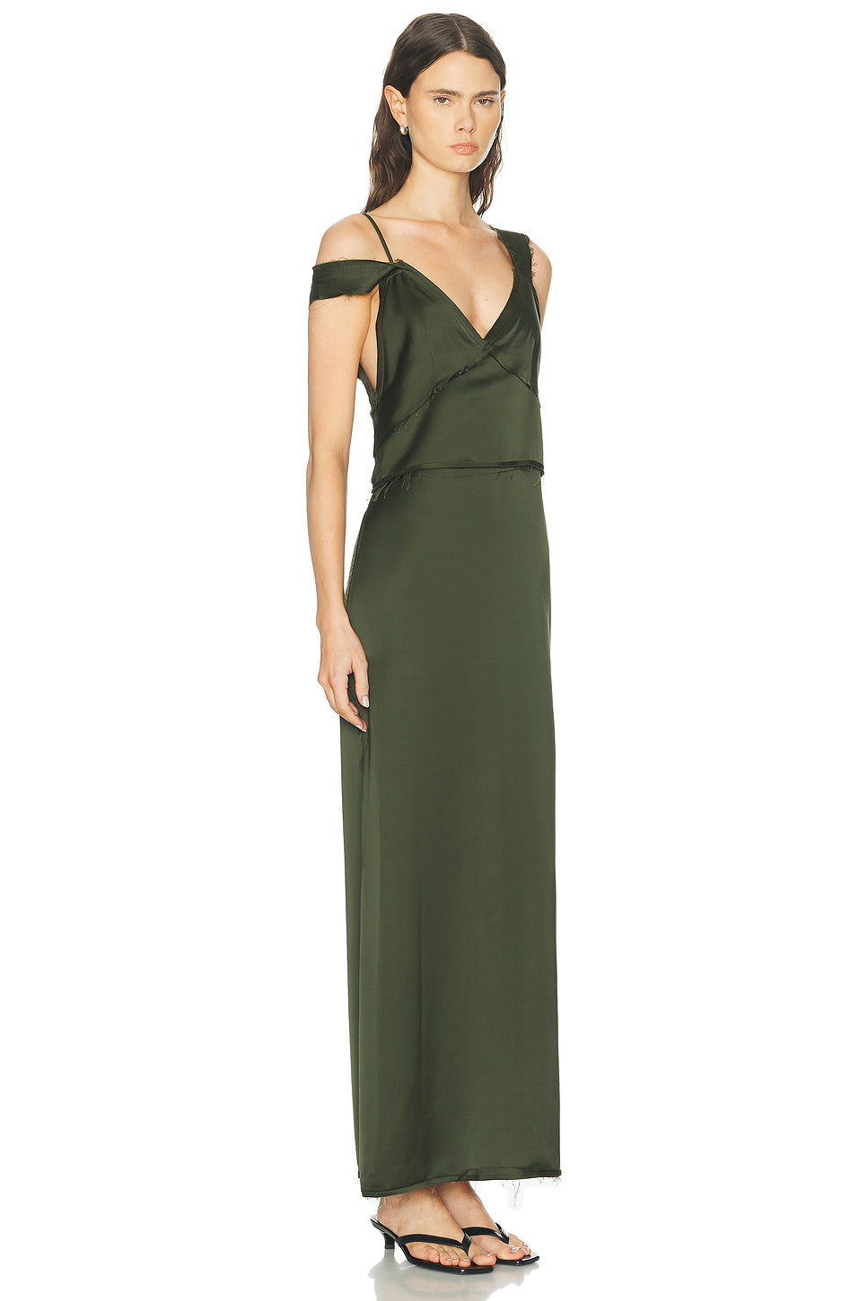 V Neck Slip Dress