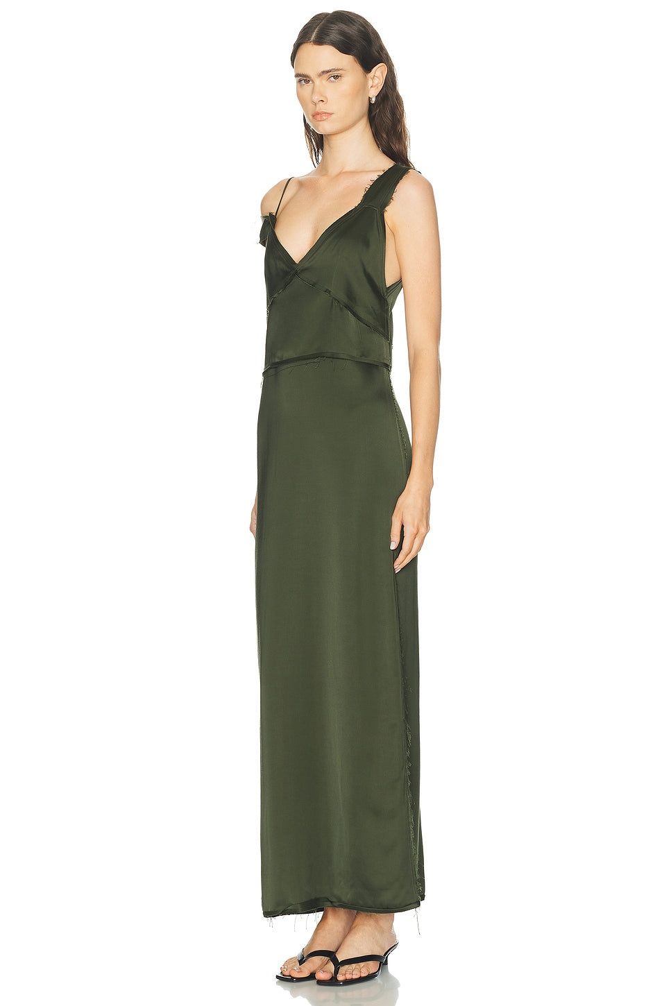 V Neck Slip Dress