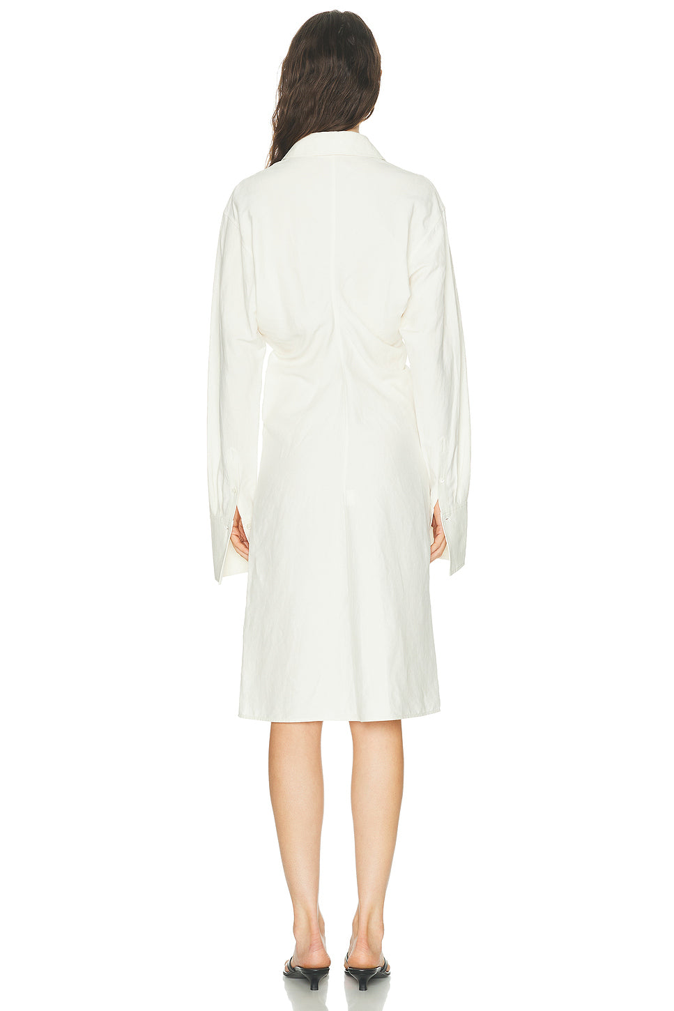 Slouch Cotton Shirt Dress