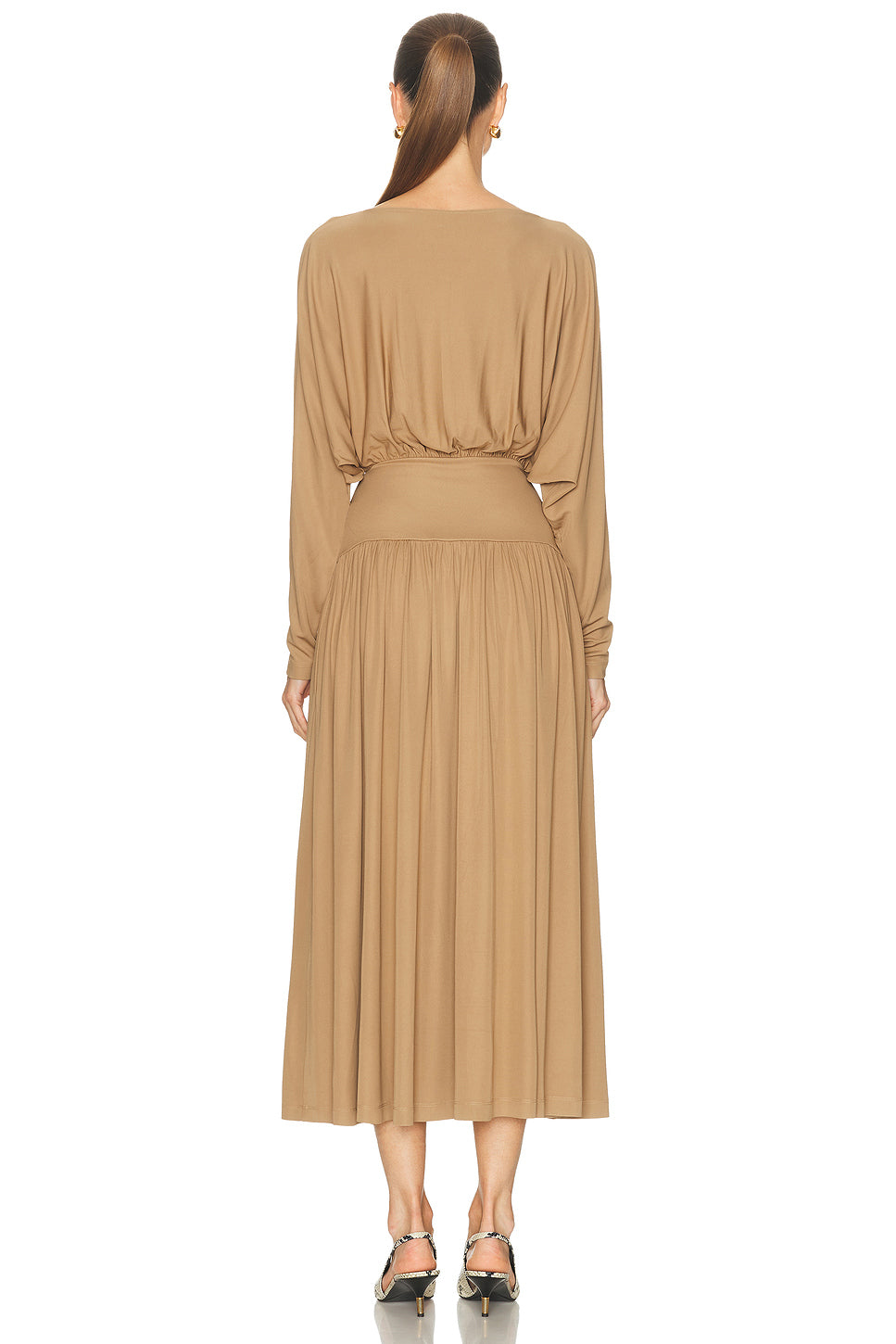 Boatneck Jersey Dress