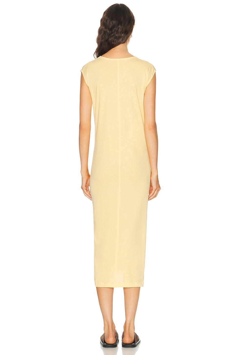 Tie Waist Jersey Dress