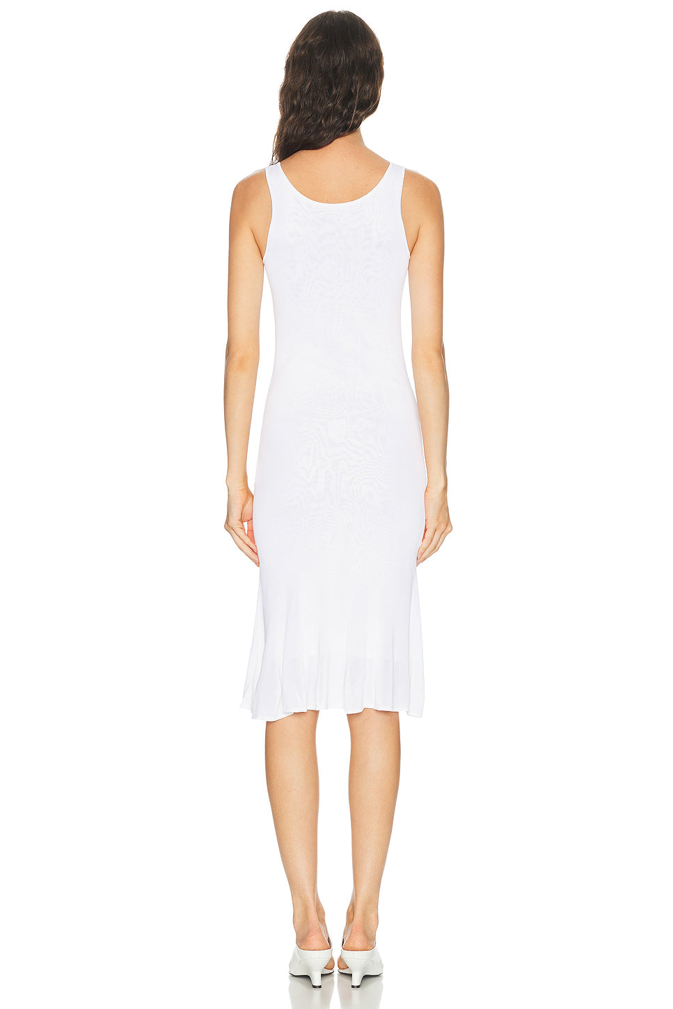 Fluted Hem Dress