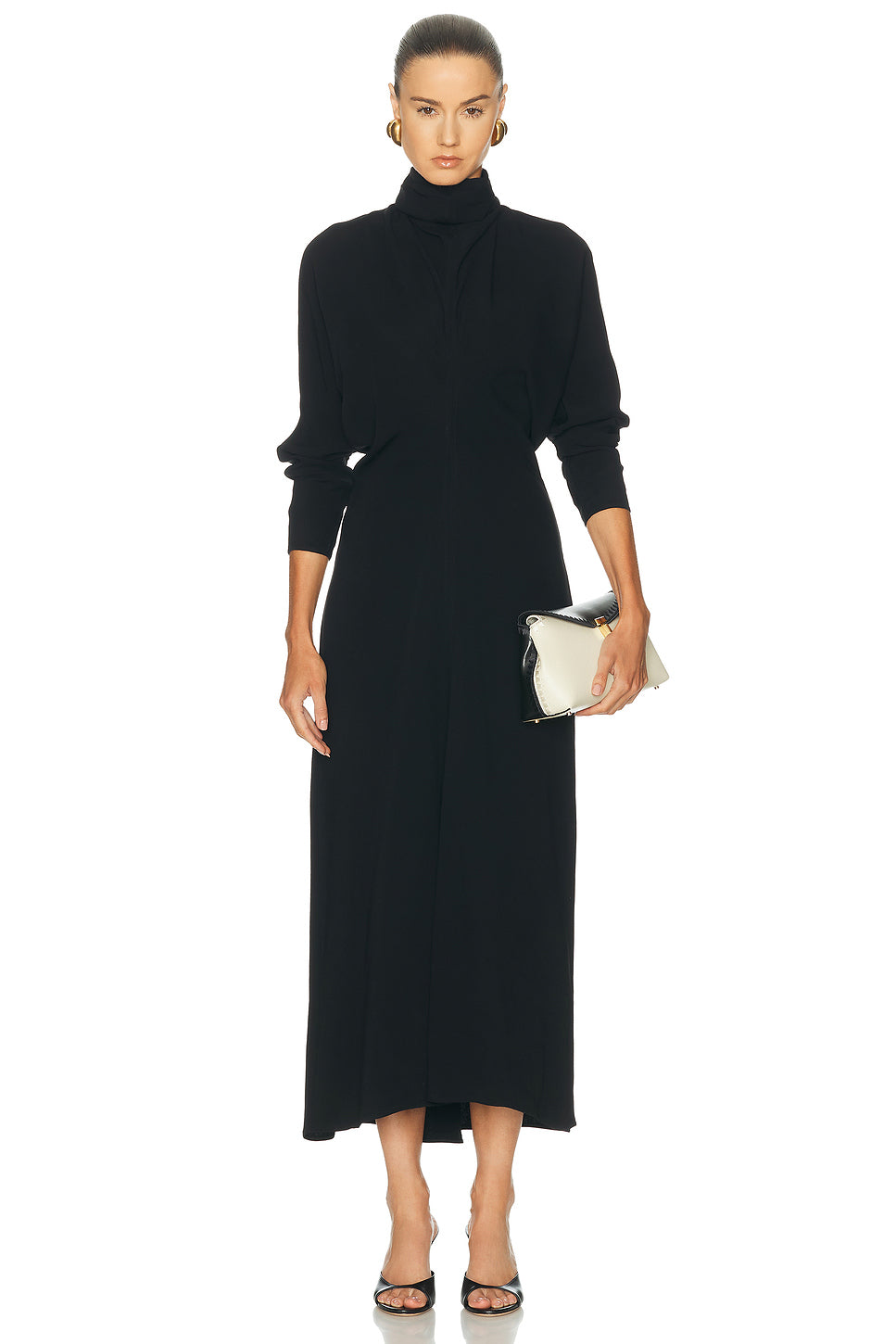 Slouch Waist Scarf Dress