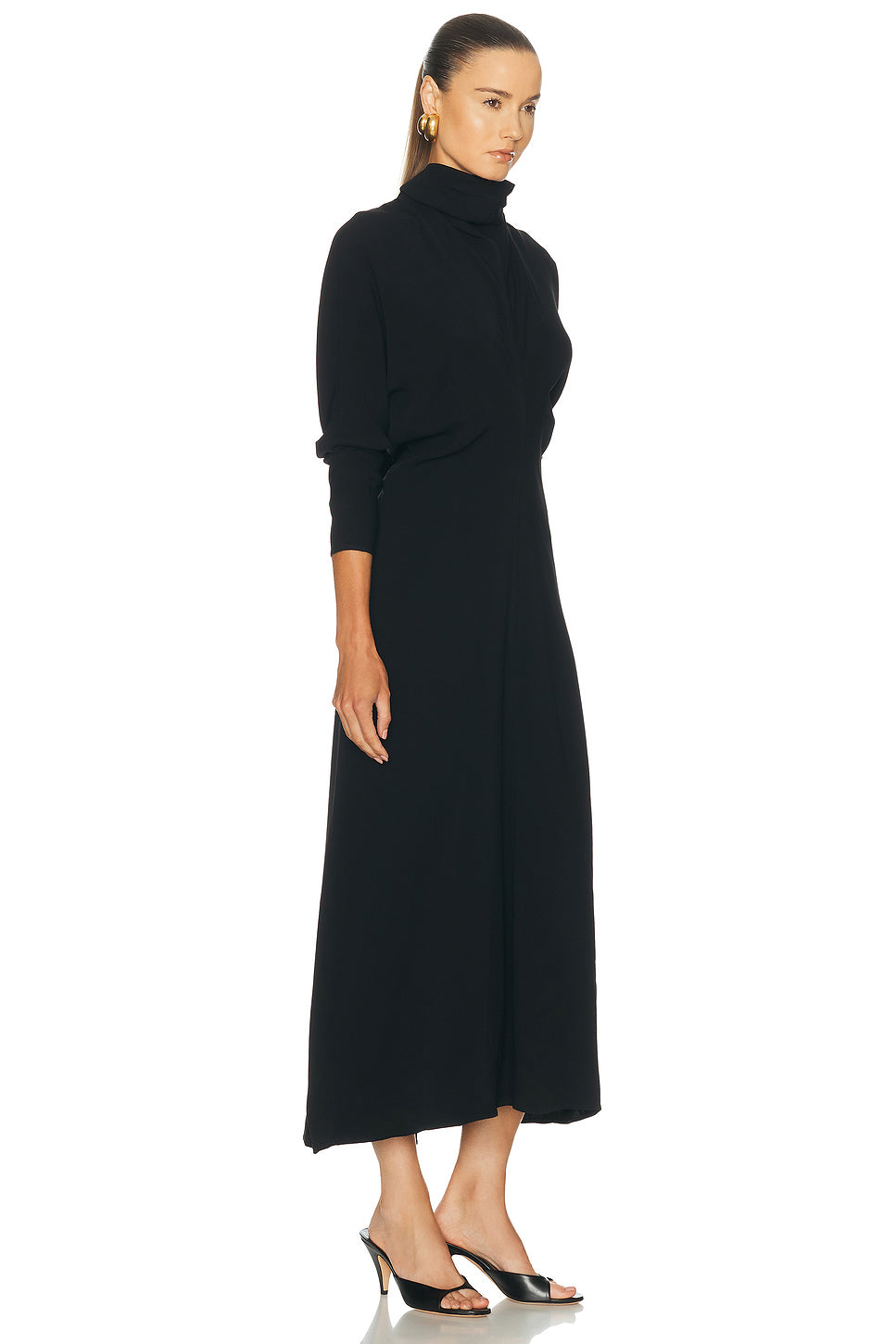 Slouch Waist Scarf Dress