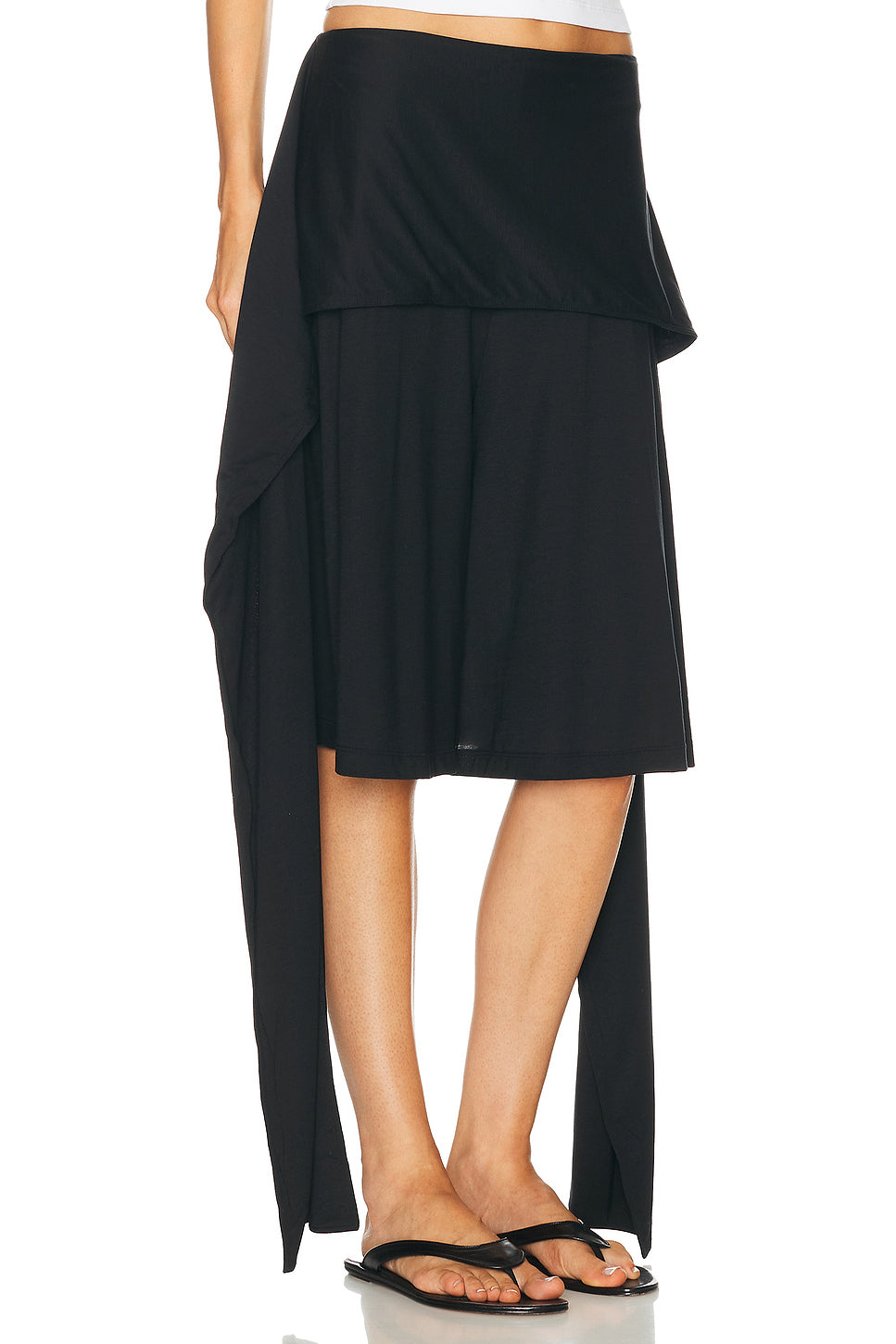 Tie Waist Jersey Short