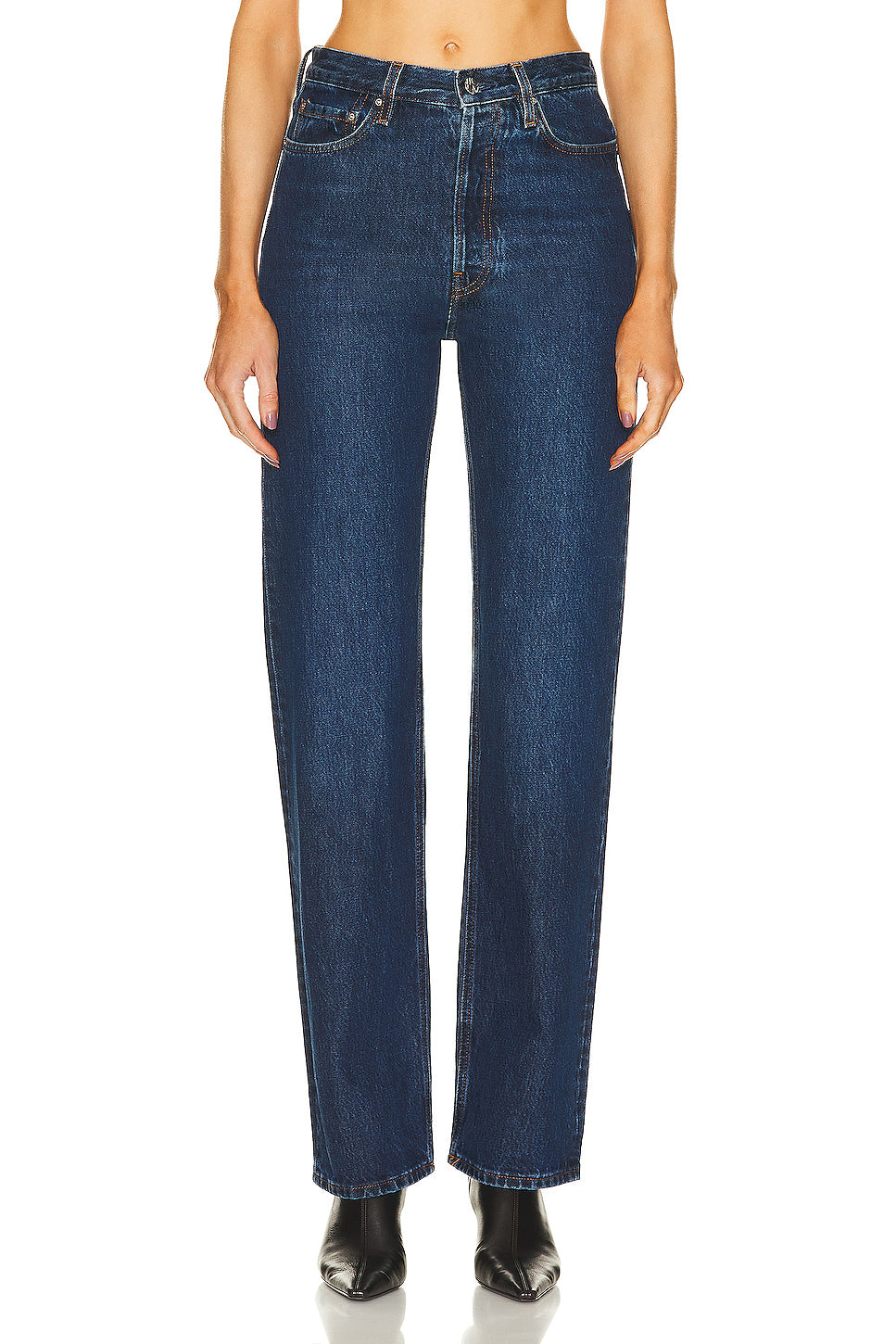 Classic Cut Full Length Straight Leg Jeans