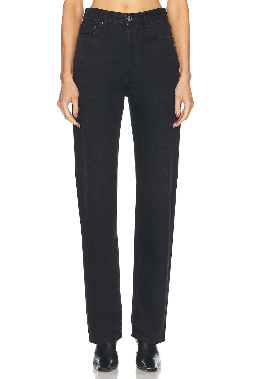Classic Cut Full Length Straight Leg Jeans