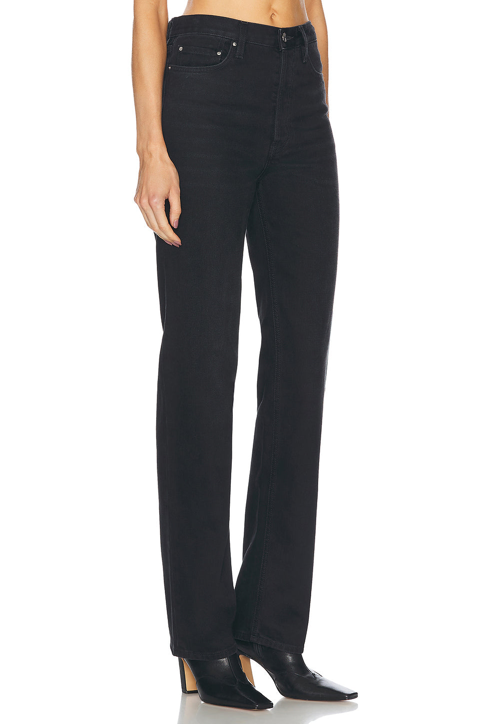 Classic Cut Full Length Straight Leg Jeans