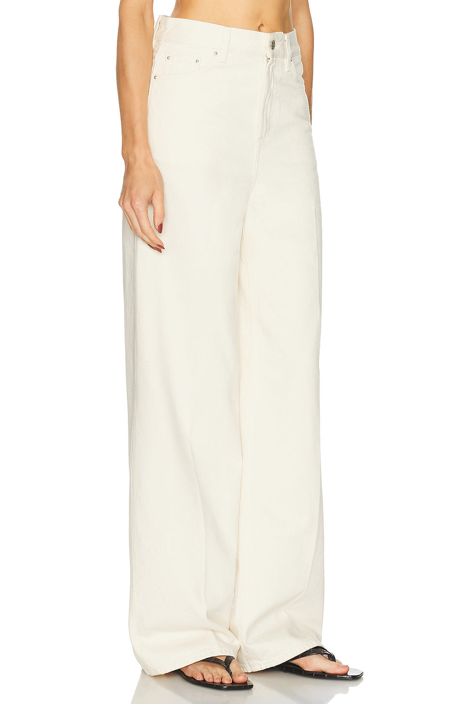 High Waisted Wide Leg