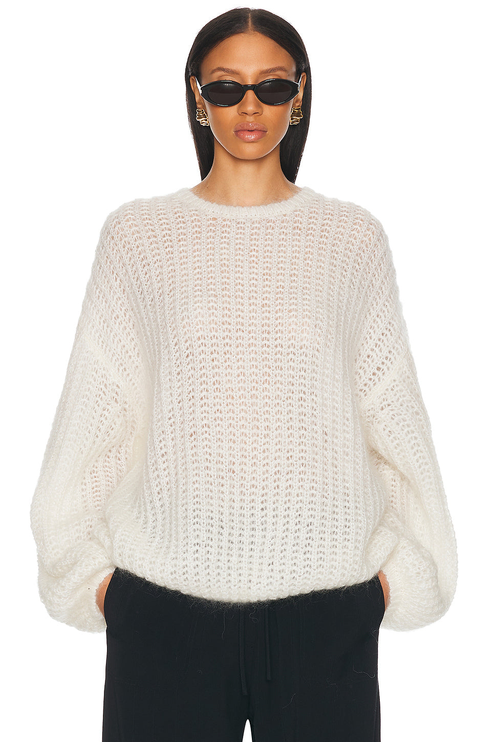 Puffed Knit Sweater