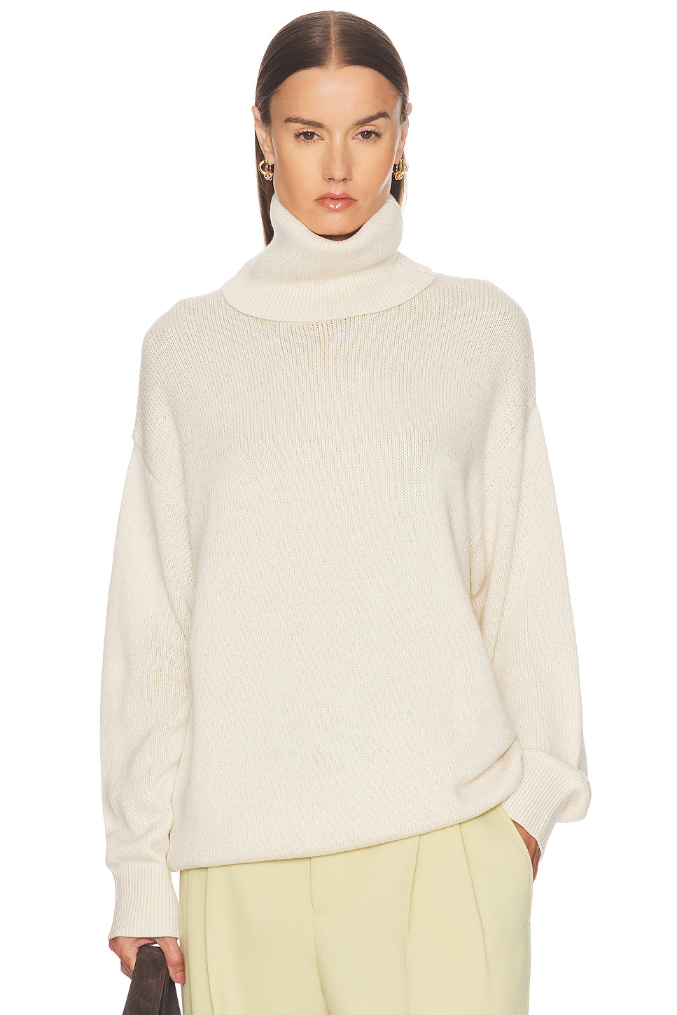 Longline Turtleneck Sweater