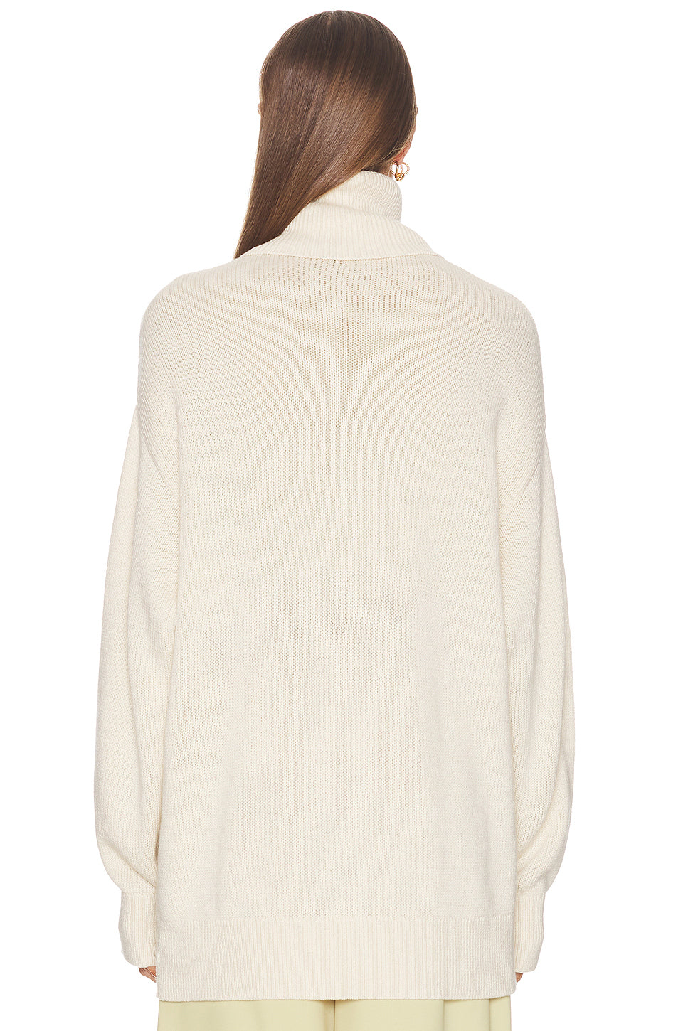 Longline Turtleneck Sweater