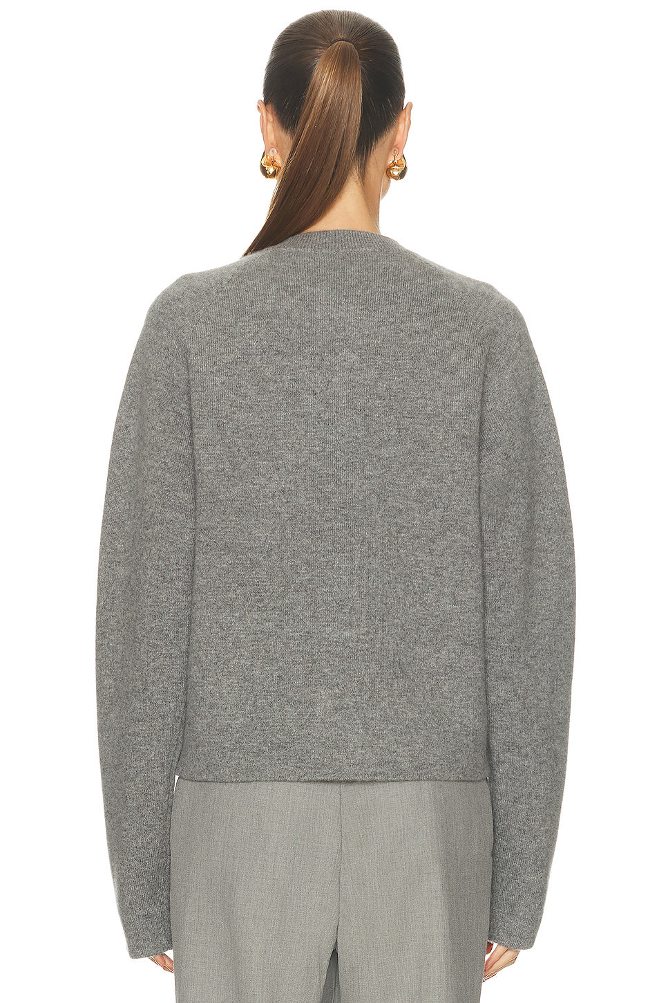 Hammered Button Cardigan