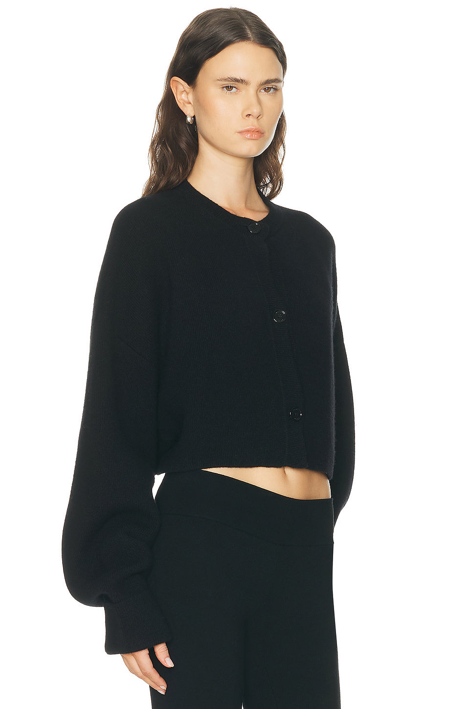 Cropped Oversized Cardigan