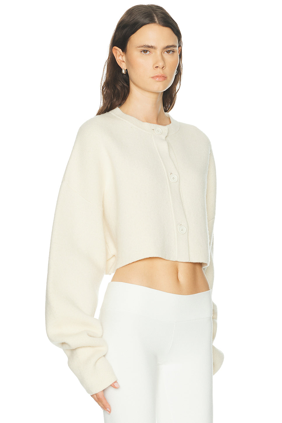 Cropped Oversized Cardigan