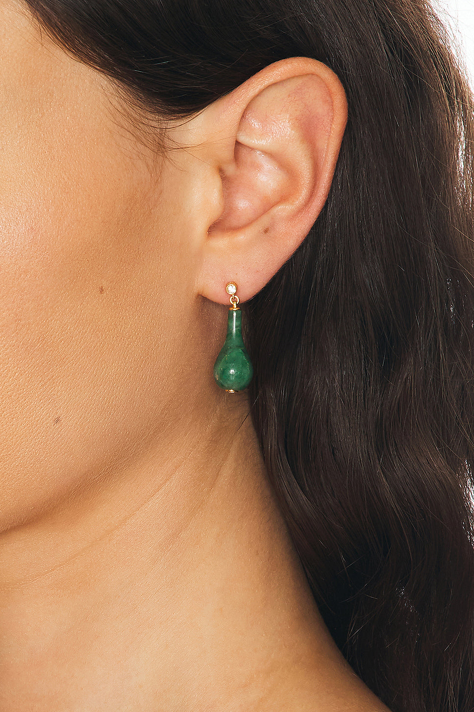Jade Drop Earrings