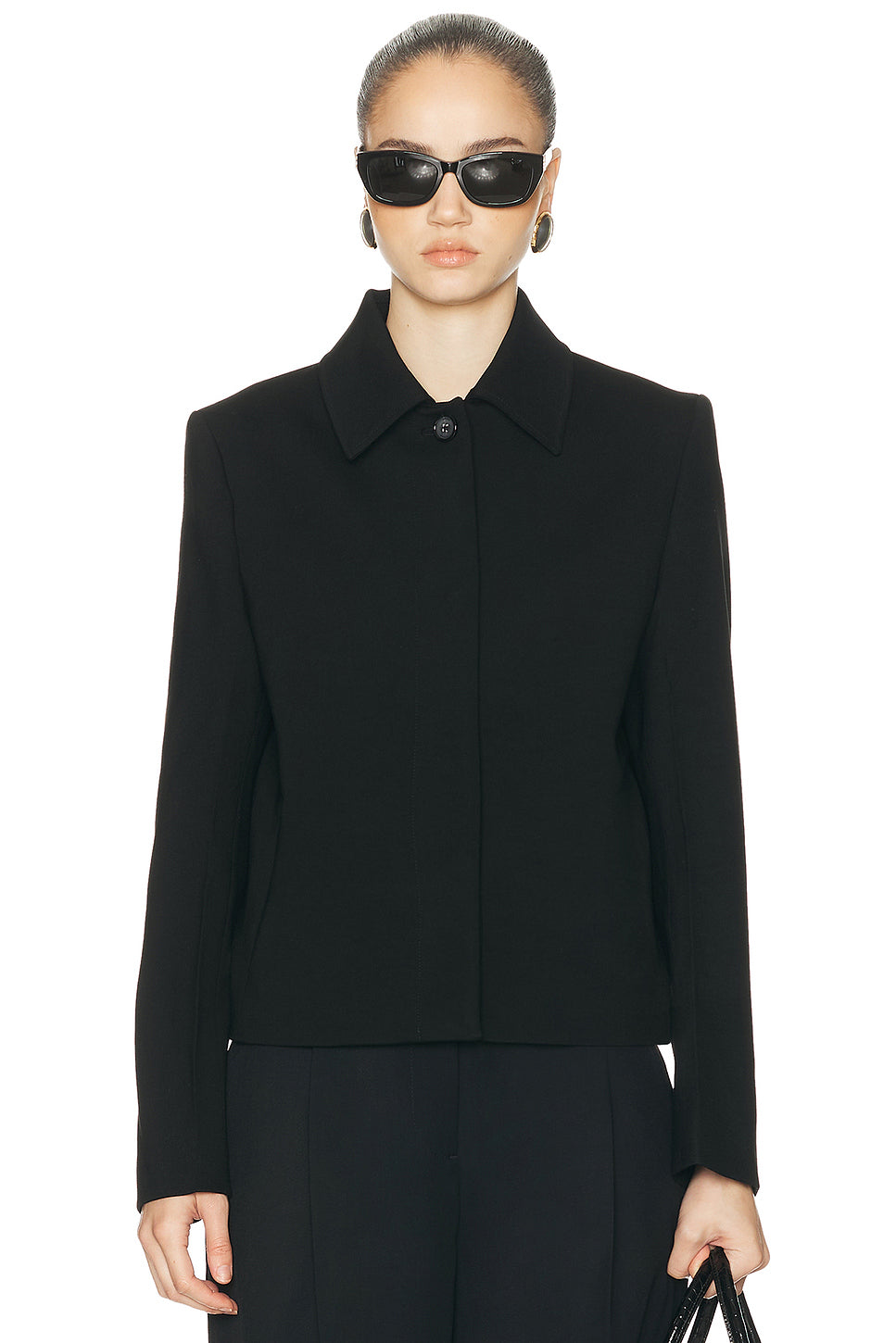 Boxy Twill Jacket