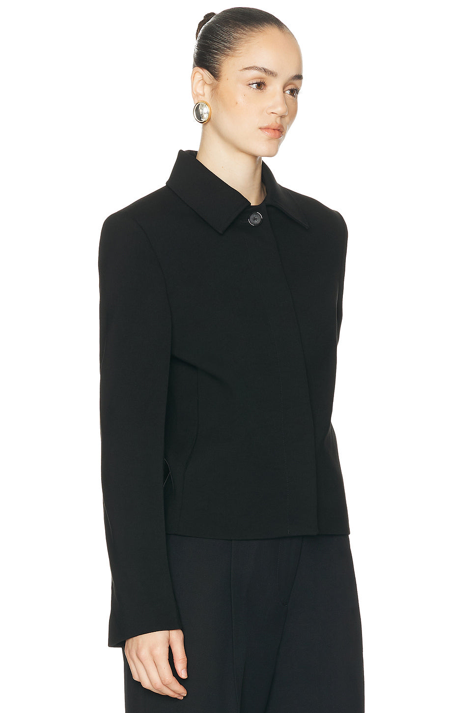 Boxy Twill Jacket