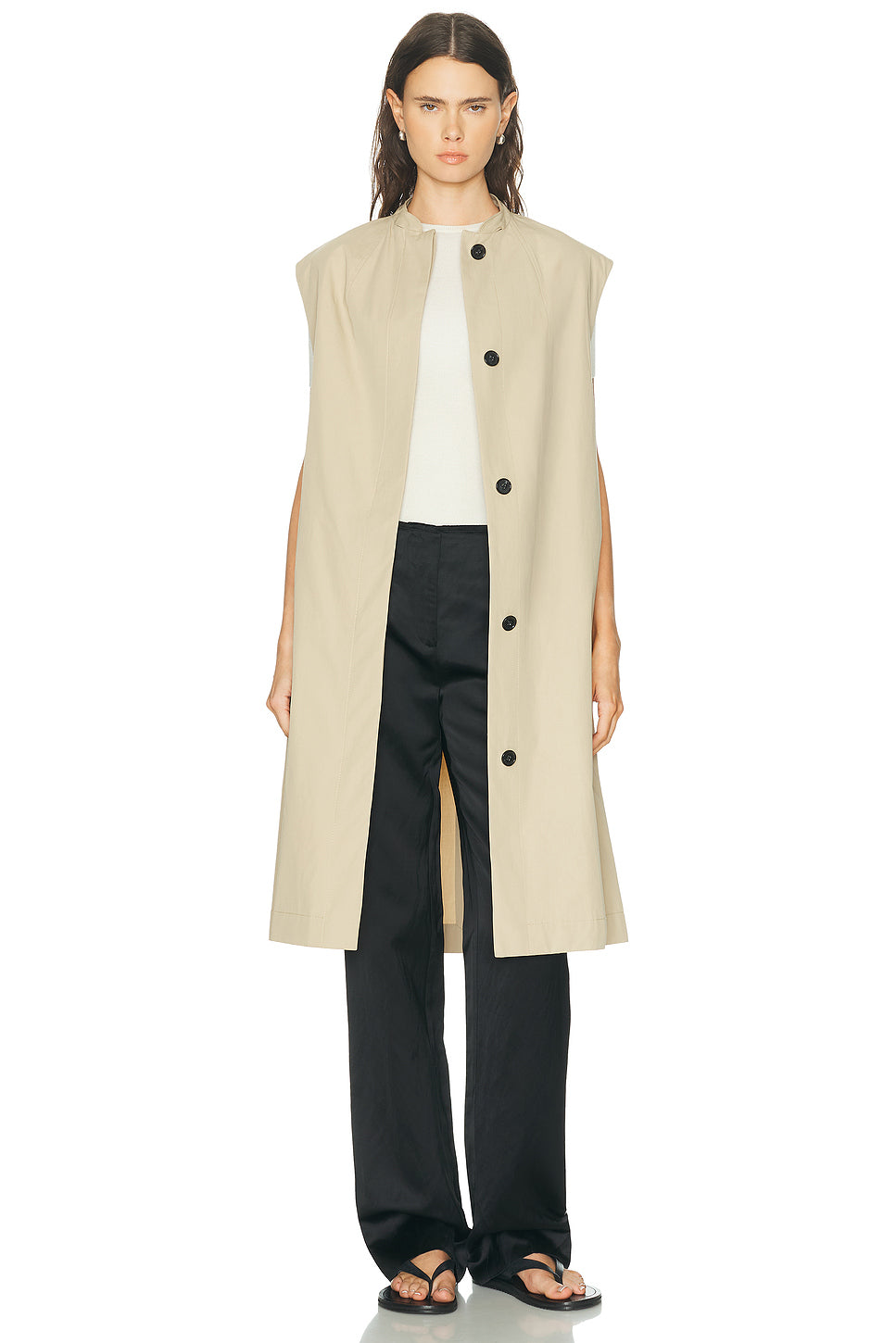 Detachable Cape Coat