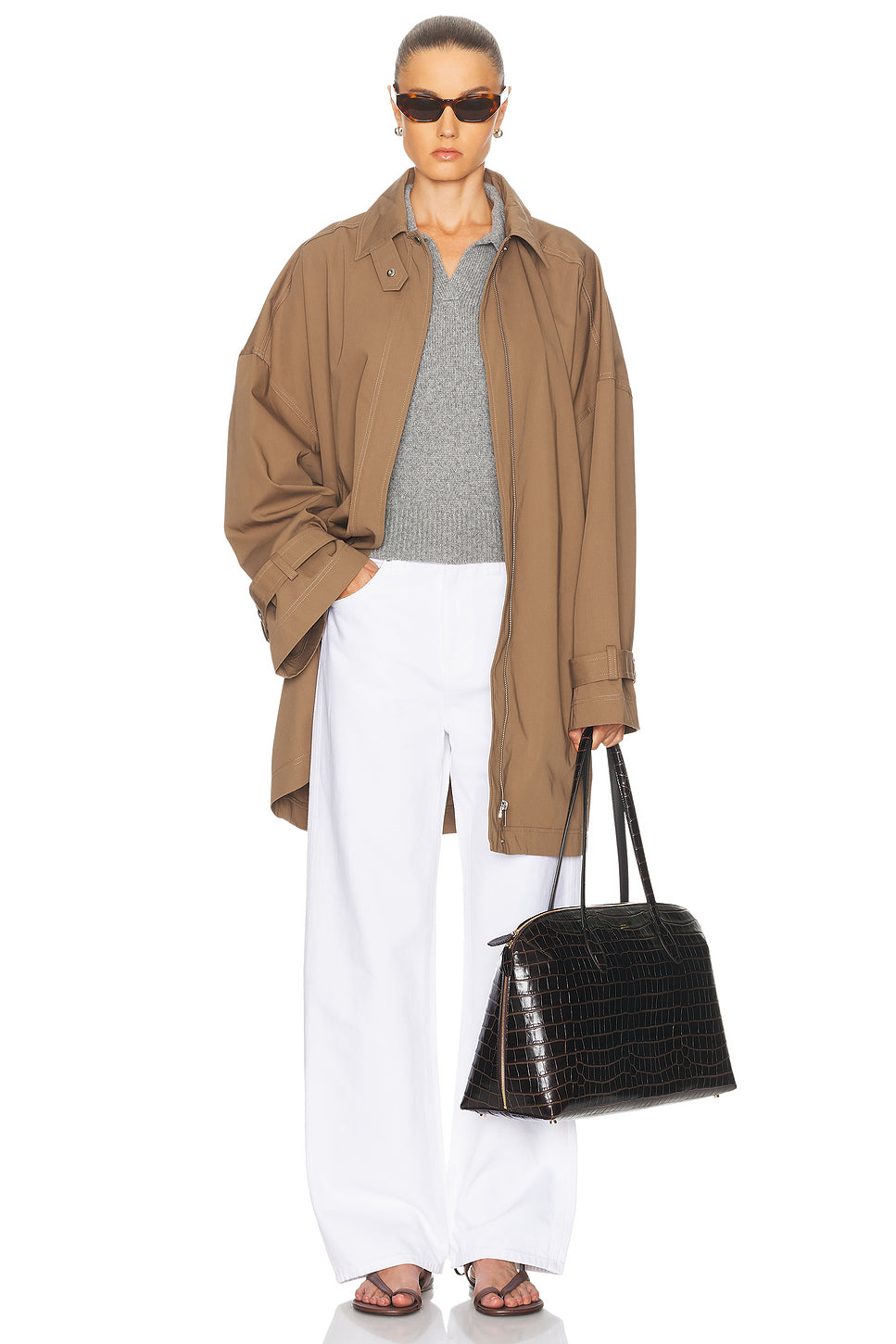 Oversized Trench Jacket