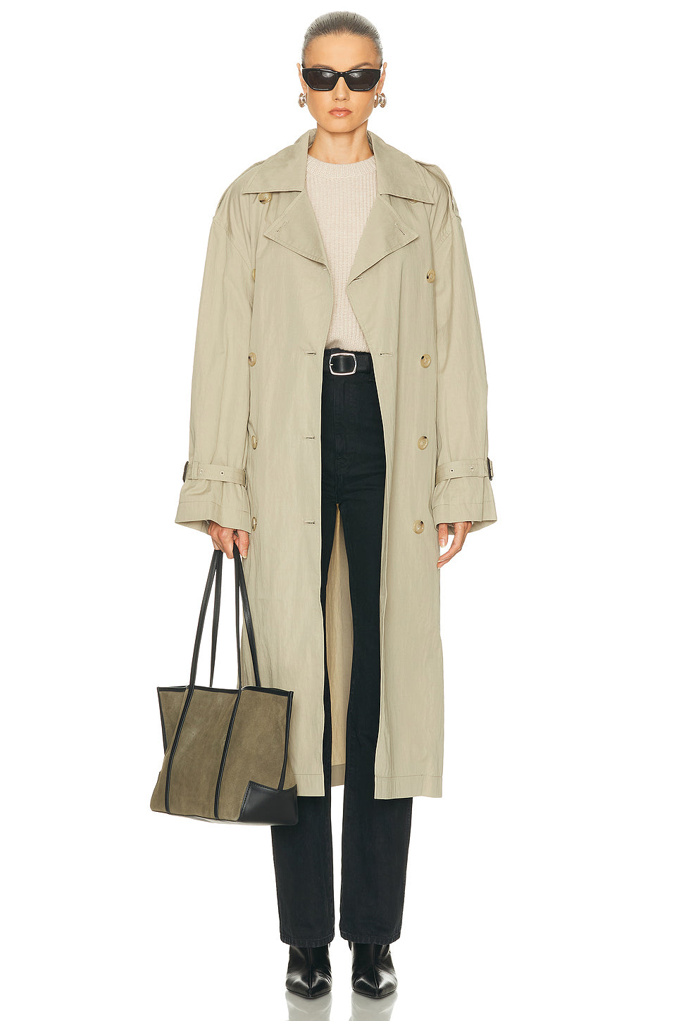 Crisp Summer Trench Coat
