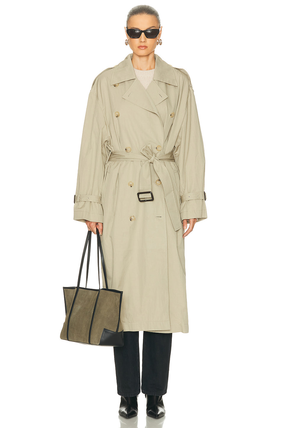 Crisp Summer Trench Coat
