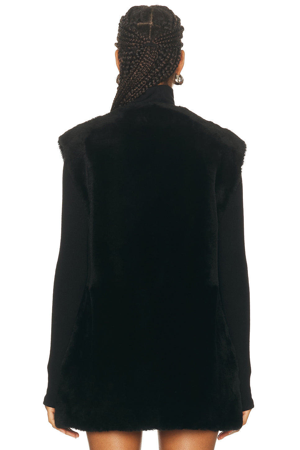 Plush Shearling Vest