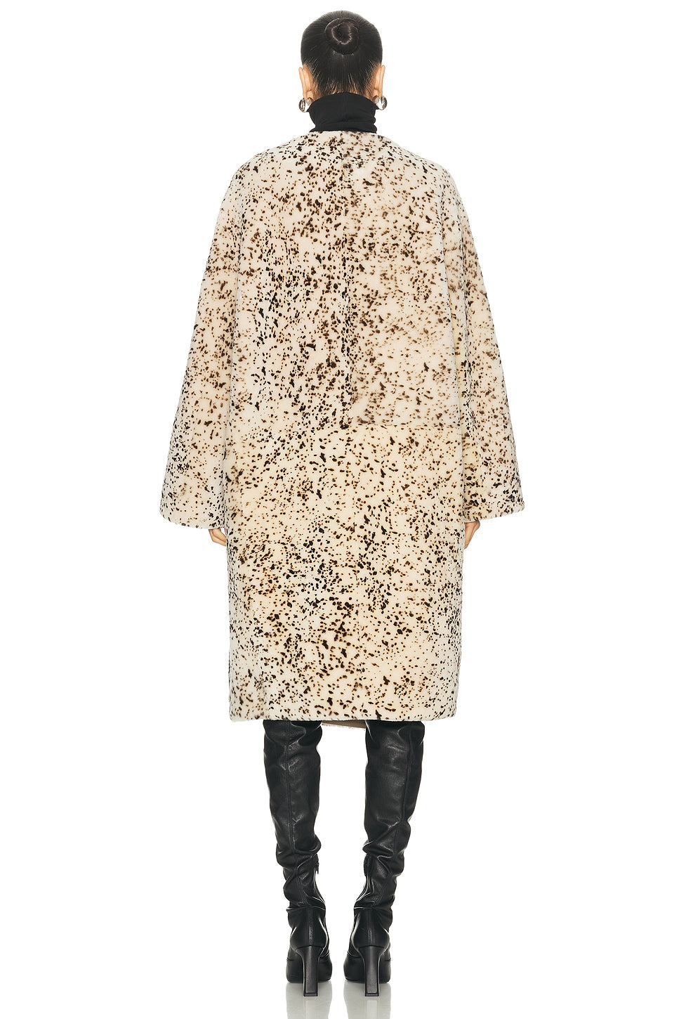 Stracciatella Shearling Coat