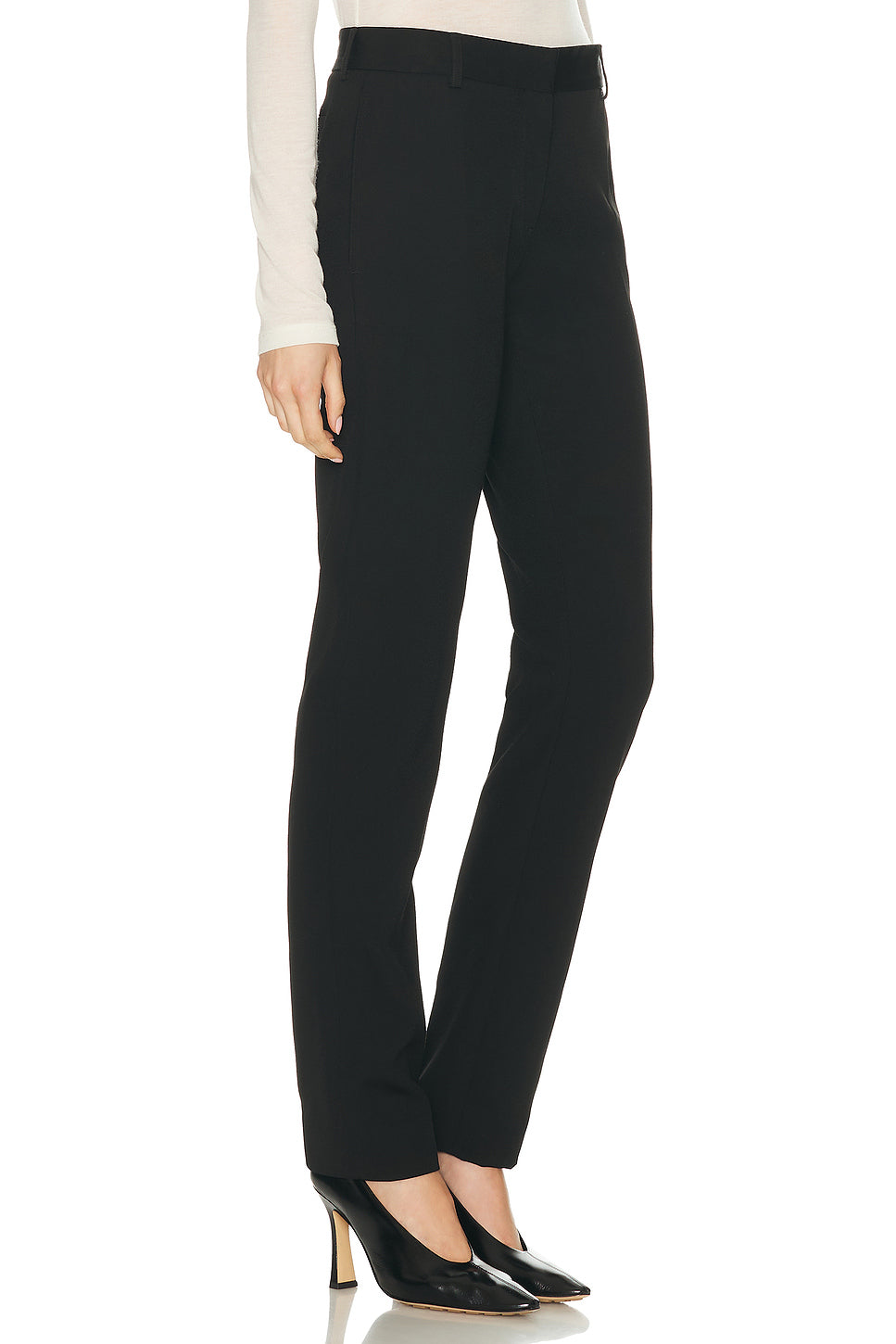 Low-Waist Slim Evening Trouser