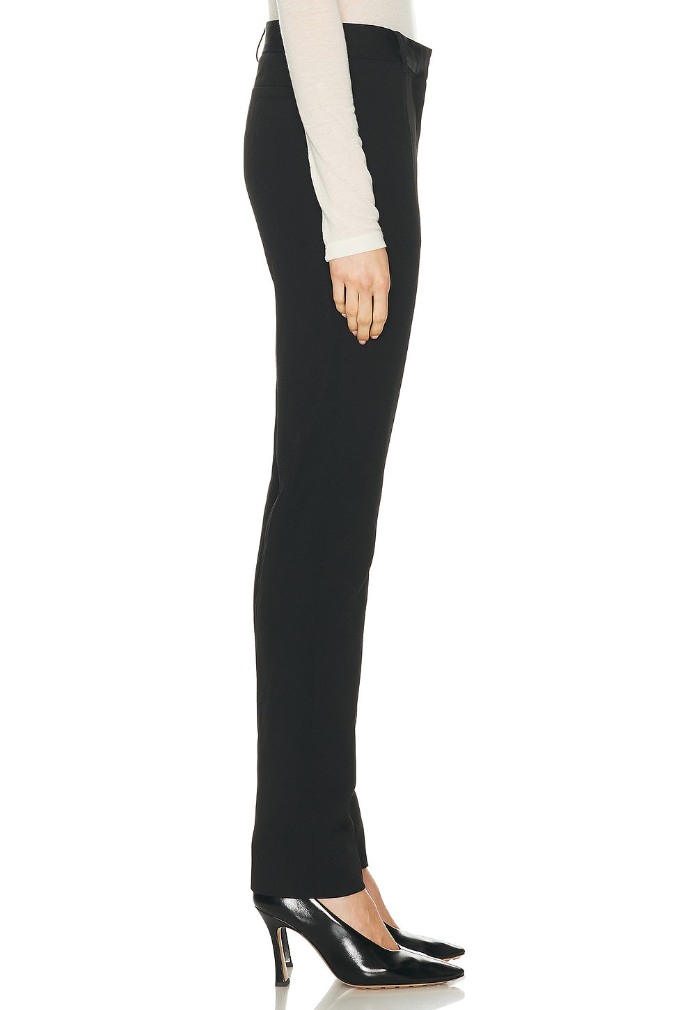 Low-Waist Slim Evening Trouser