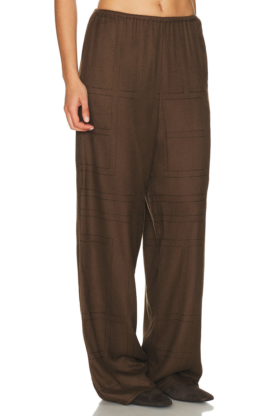 Monogram Flannel PJ Pant