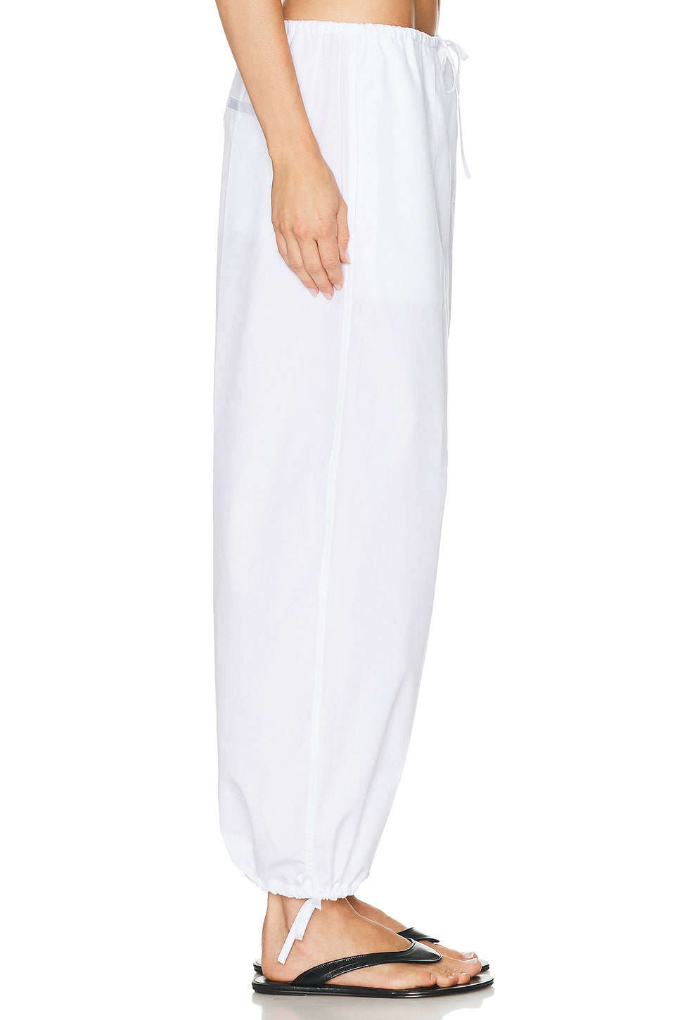 Drawstring Cotton Trouser