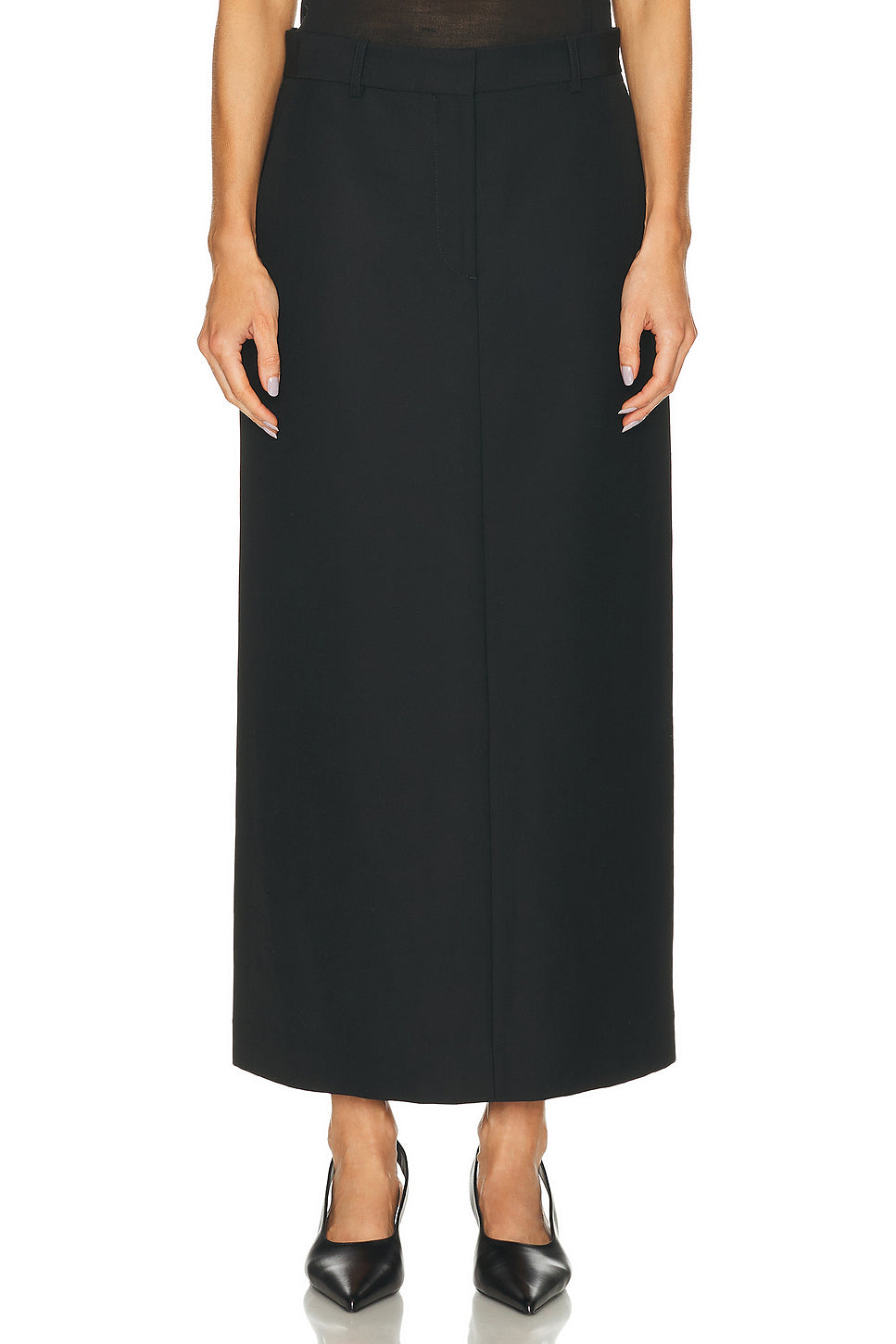 Low Waist Straight Skirt