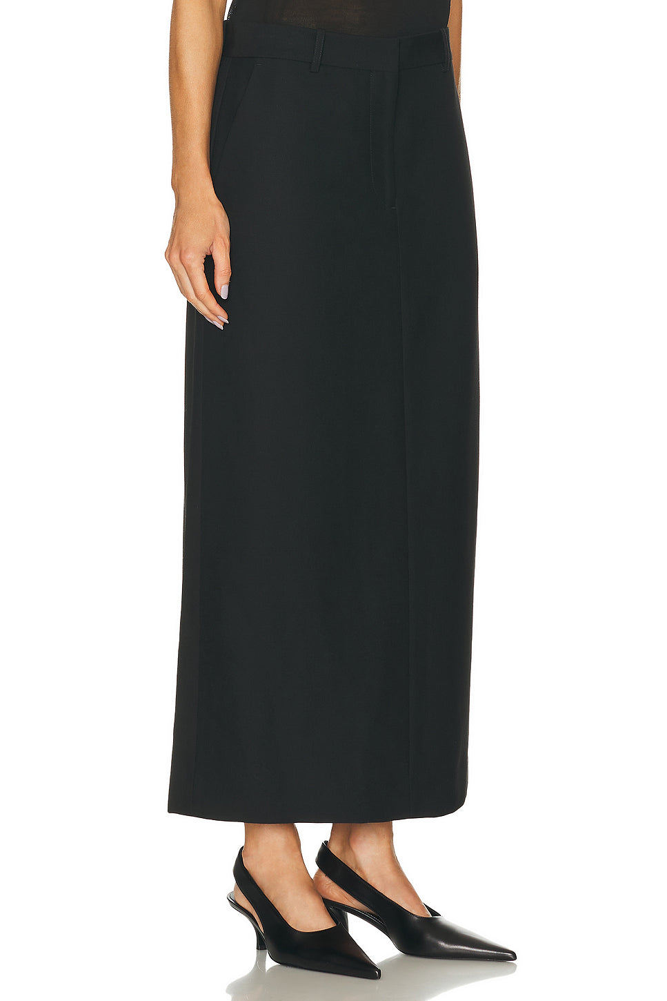 Low Waist Straight Skirt