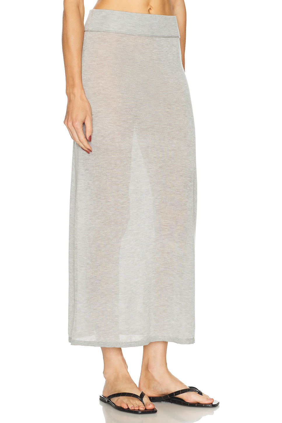 Long Knit Skirt