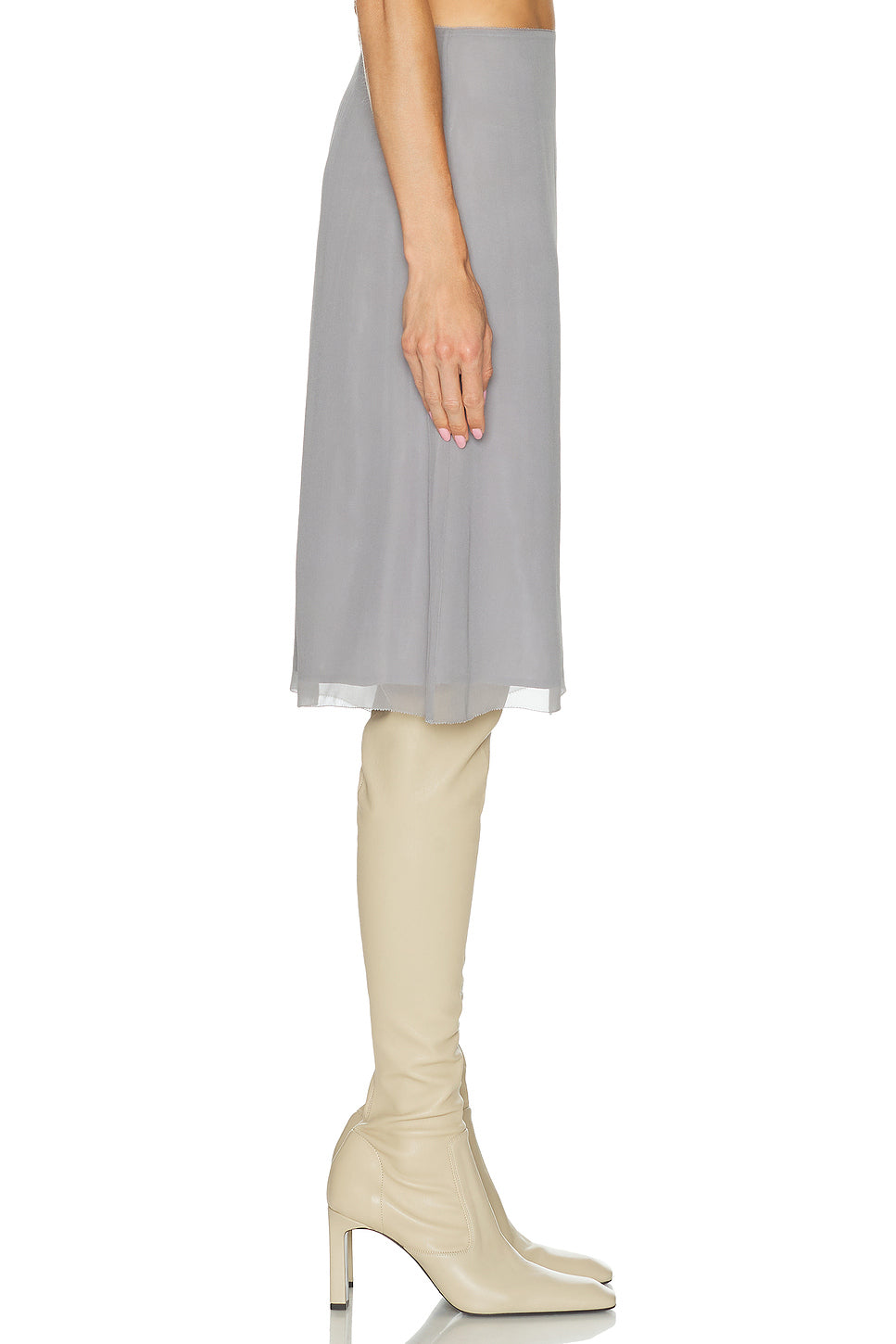 Chiffon Slip Skirt