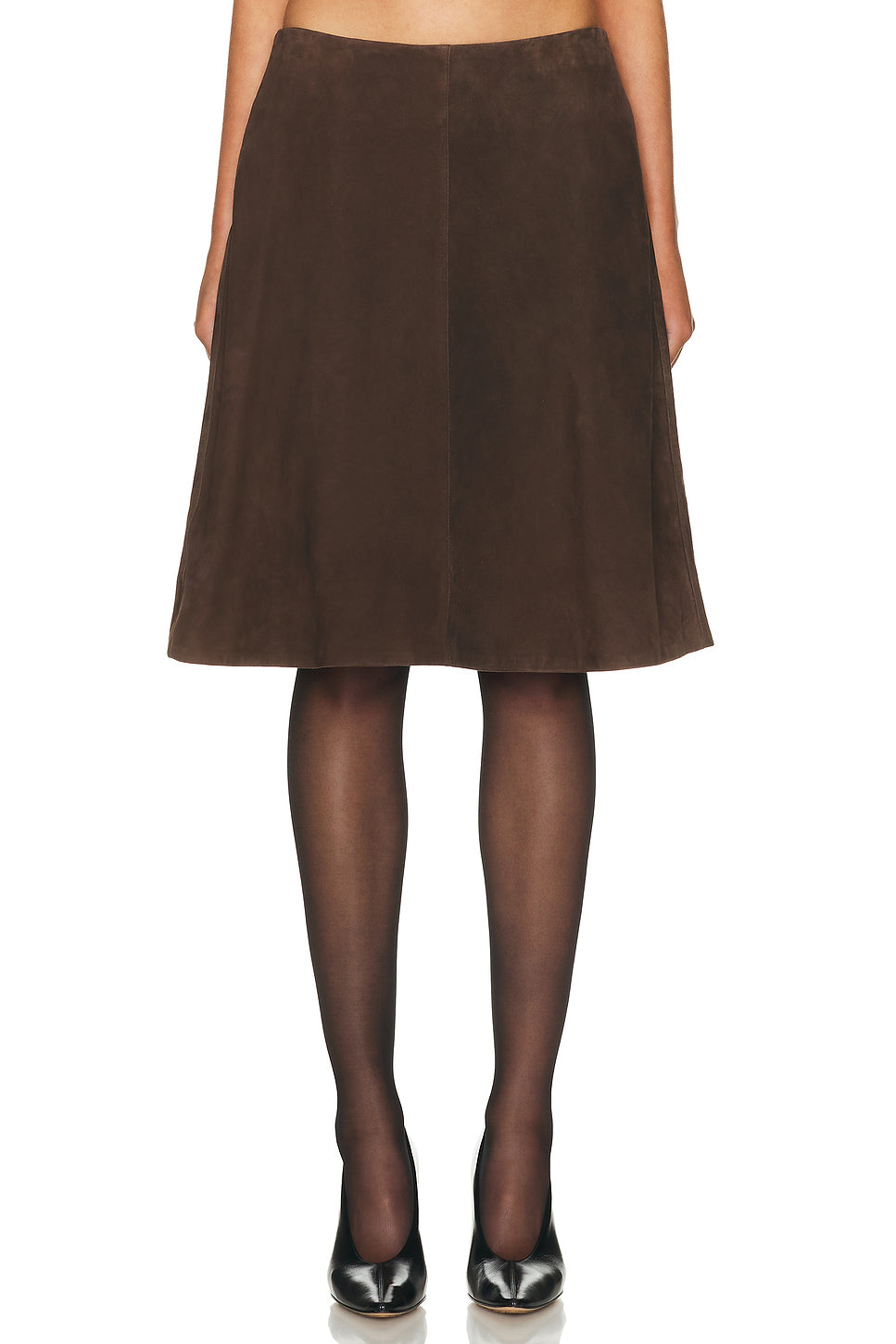 Suede Skirt