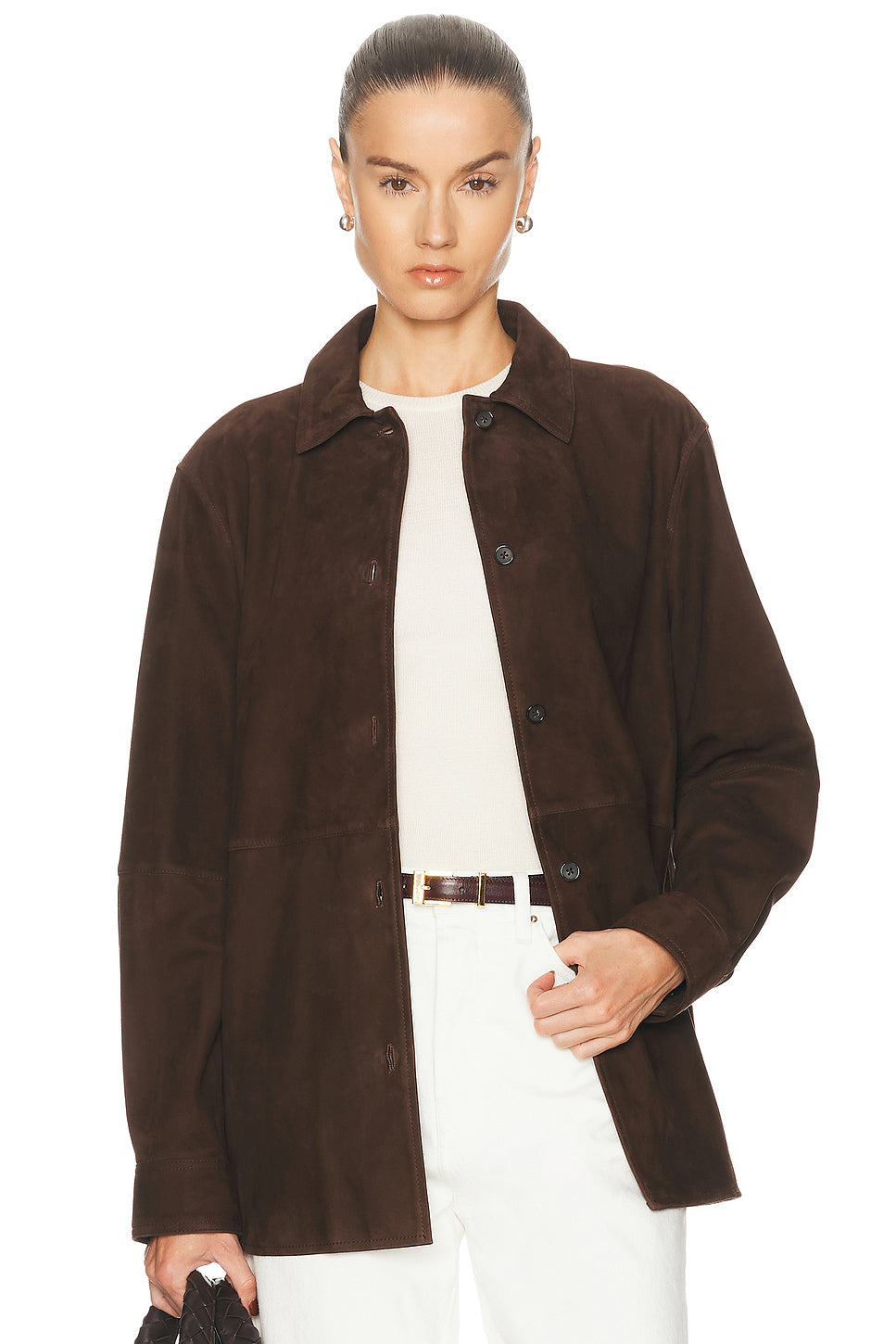 Soft Suede Overshirt