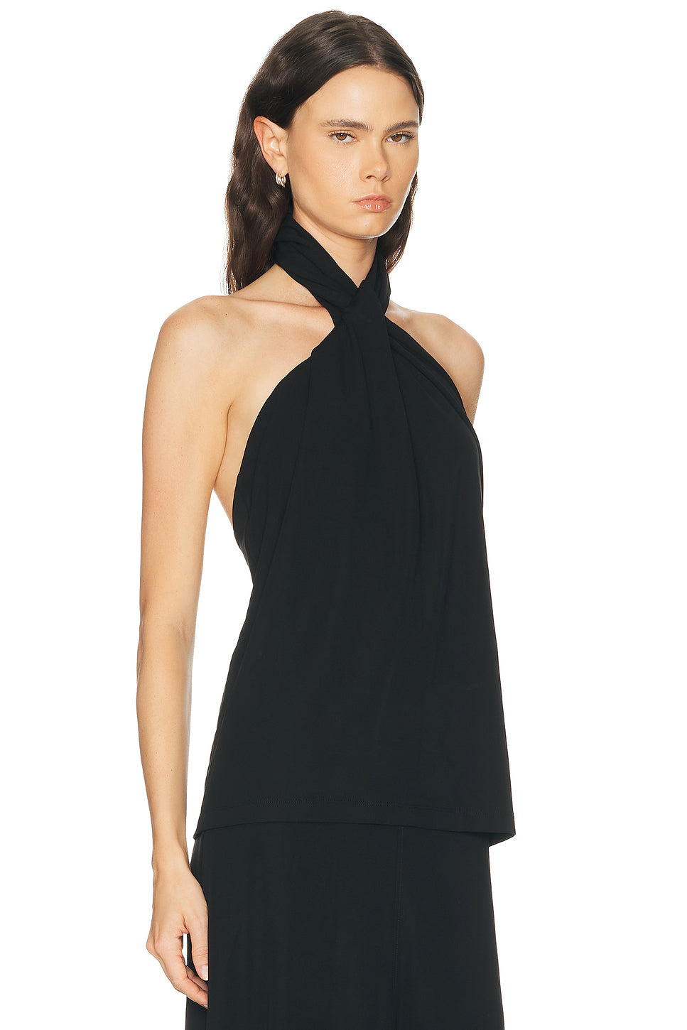 Twisted Jersey Halter Top